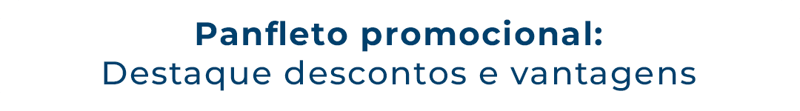 destaque e descontos